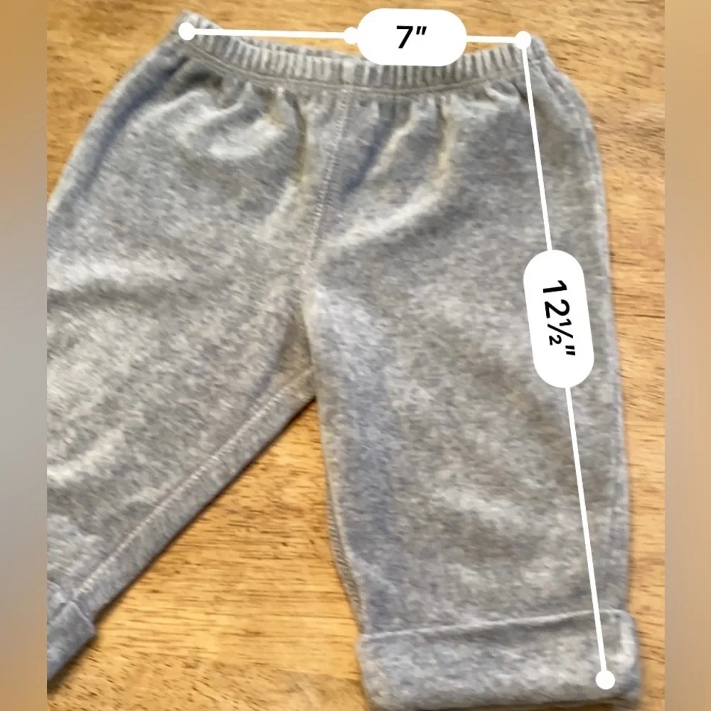 Vintage Baby‎ Gap 3-6 Months Gray 2 Piece Jogger Set